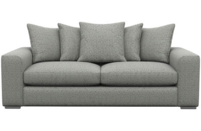 Florentine Large Fabric Sofa - Light Grey